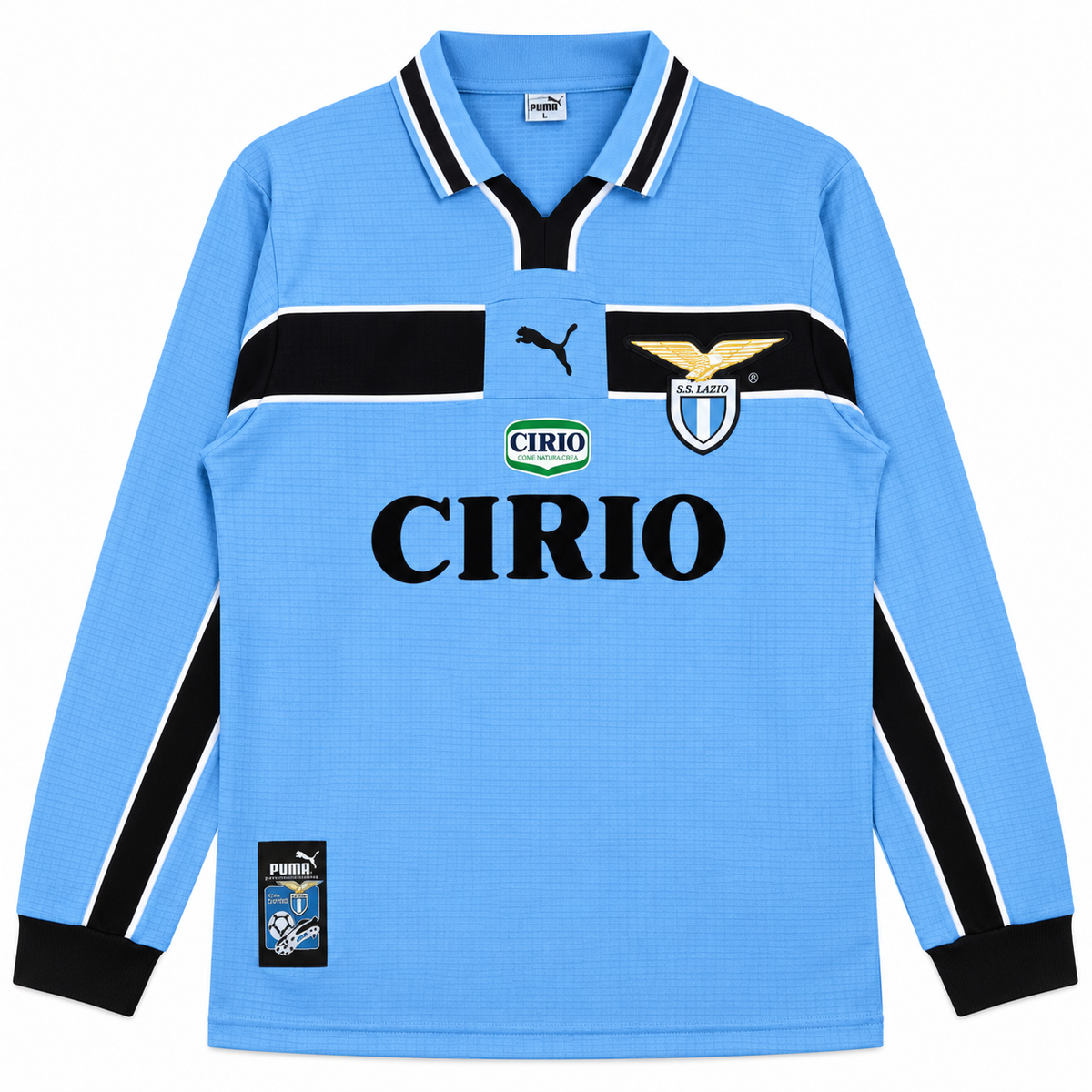 Camiseta Retro Lazio 1998/99 - 1ª Equipación Manga Larga