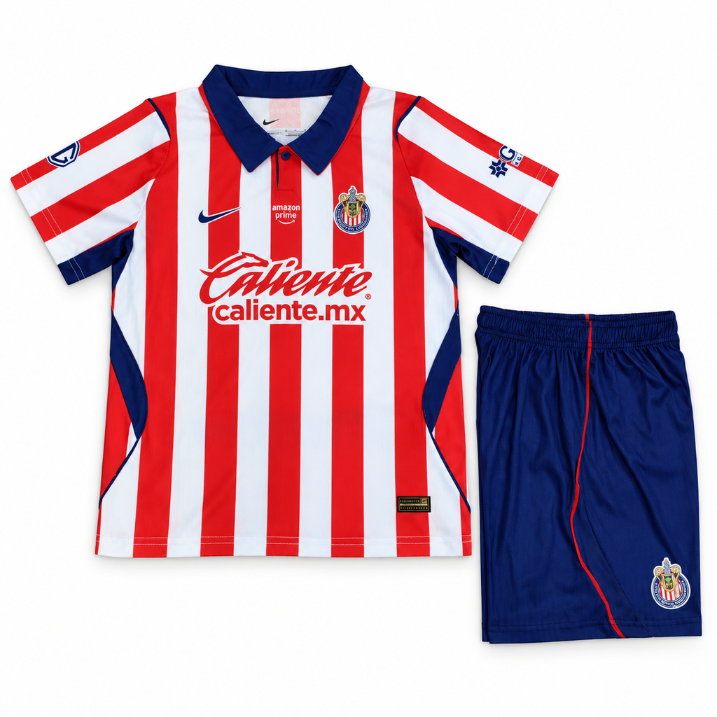 Conjunto Infantil Chivas de Guadalajara 2026/27 - 1ª Equipación