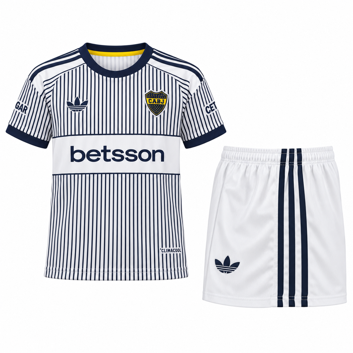 Conjunto Infantil Boca Juniors 2026/27 - 2ª Equipación