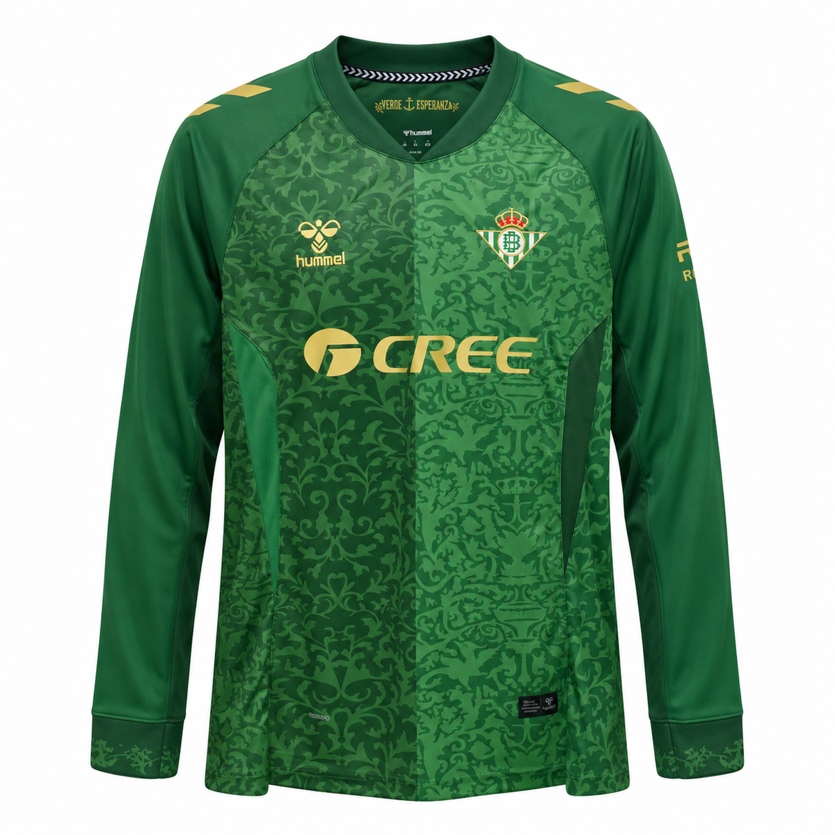 Camiseta Manga Larga Real Betis 2026/27 - 2ª Equipación Manga Larga