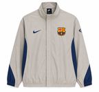 Cortavientos Fc Barcelona Retro - Beige