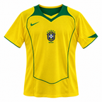 Camiseta Retro Brasil 2004 - 1ª Equipación