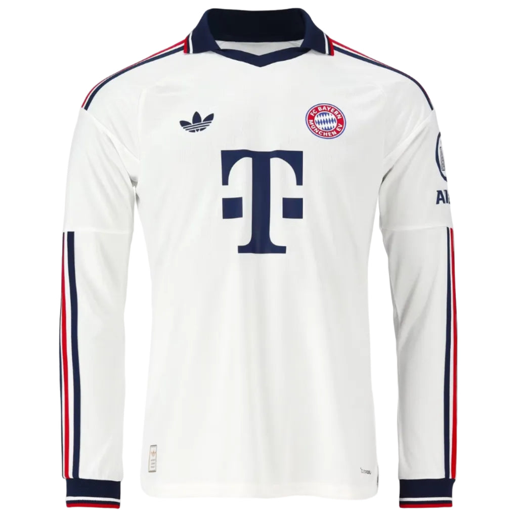 Camiseta Bayern Múnich 2026/27 - 2ª Equipación Manga Larga