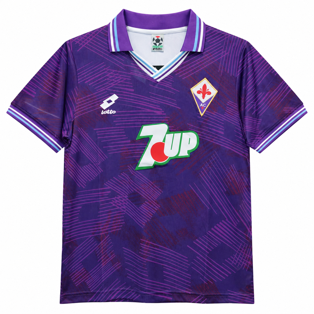 Camiseta Retro Afc Fiorentina 1992/93 - 1ª Equipación