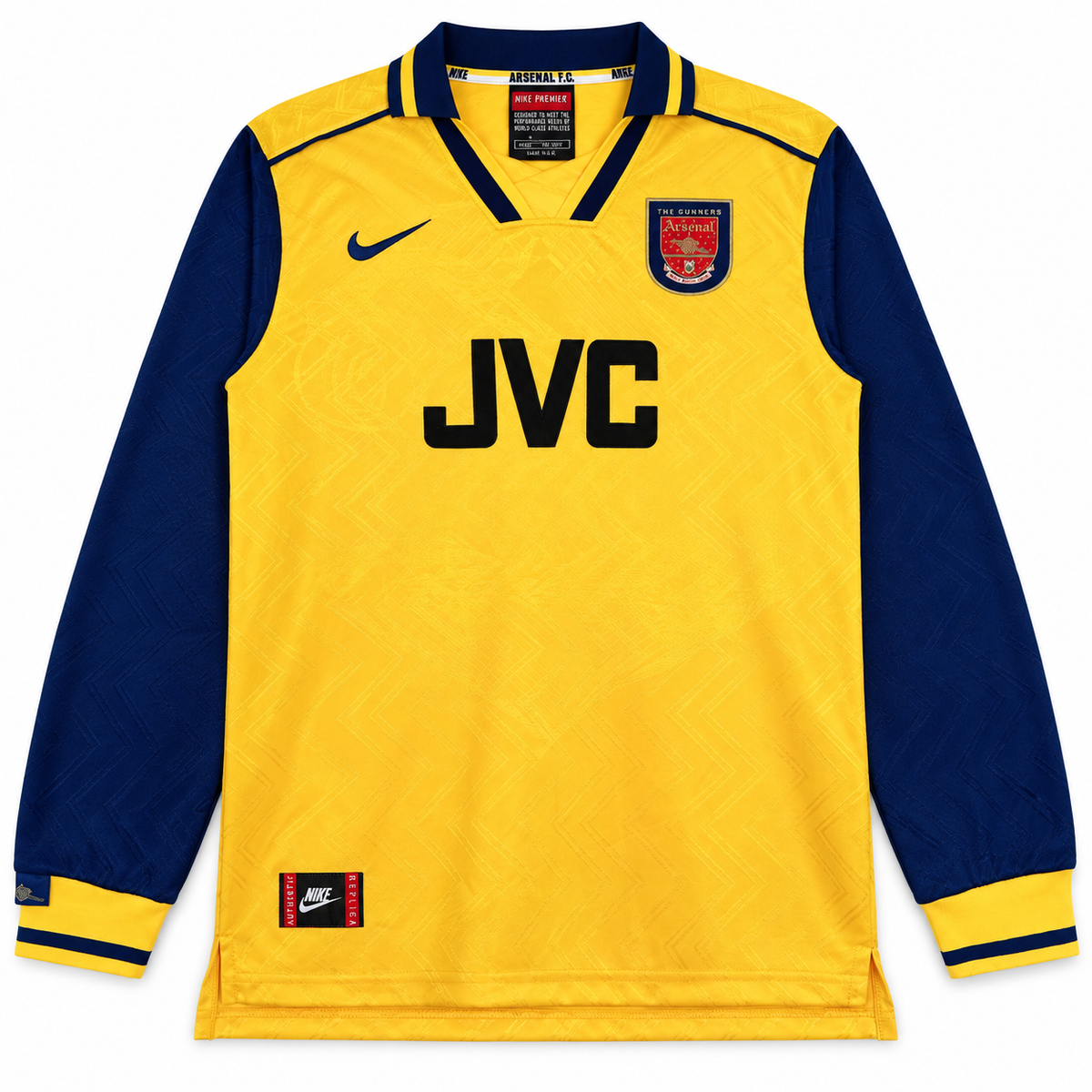 Camiseta Retro Arsenal 1999/00 - 2ª Equipación Manga Larga
