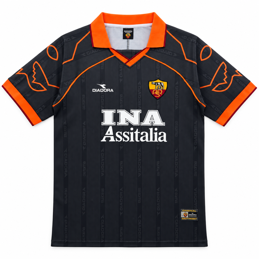 Camiseta Retro As Roma 1999/00 - 3ª Equipación
