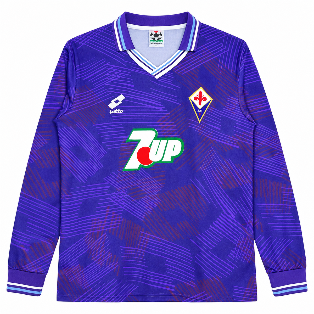 Camiseta Retro Afc Fiorentina 1992/93 - 1ª Equipación Manga Larga