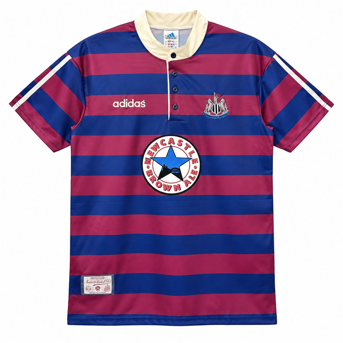 Camiseta Retro Newcastle 1995/96 - 2ª Equipación