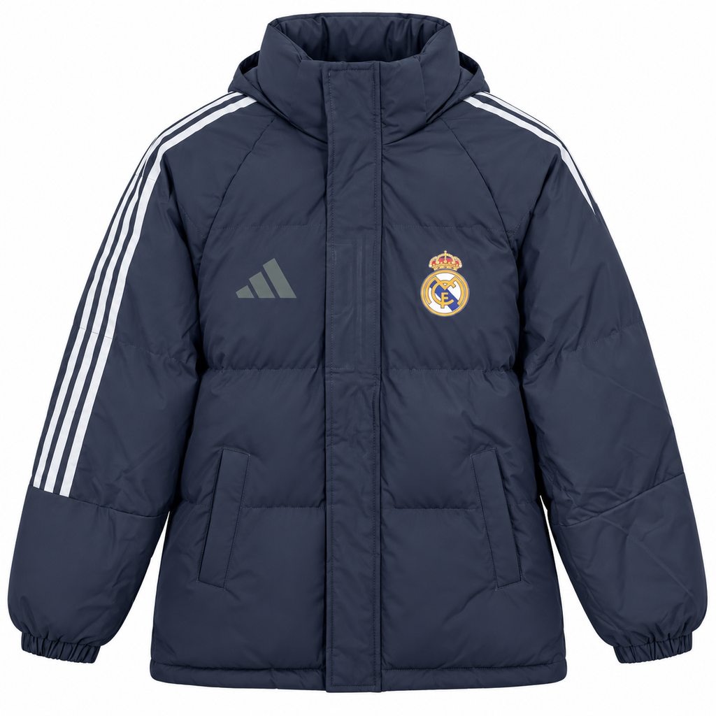 Abrigo Real Madrid 2026/27 - Azul Marino