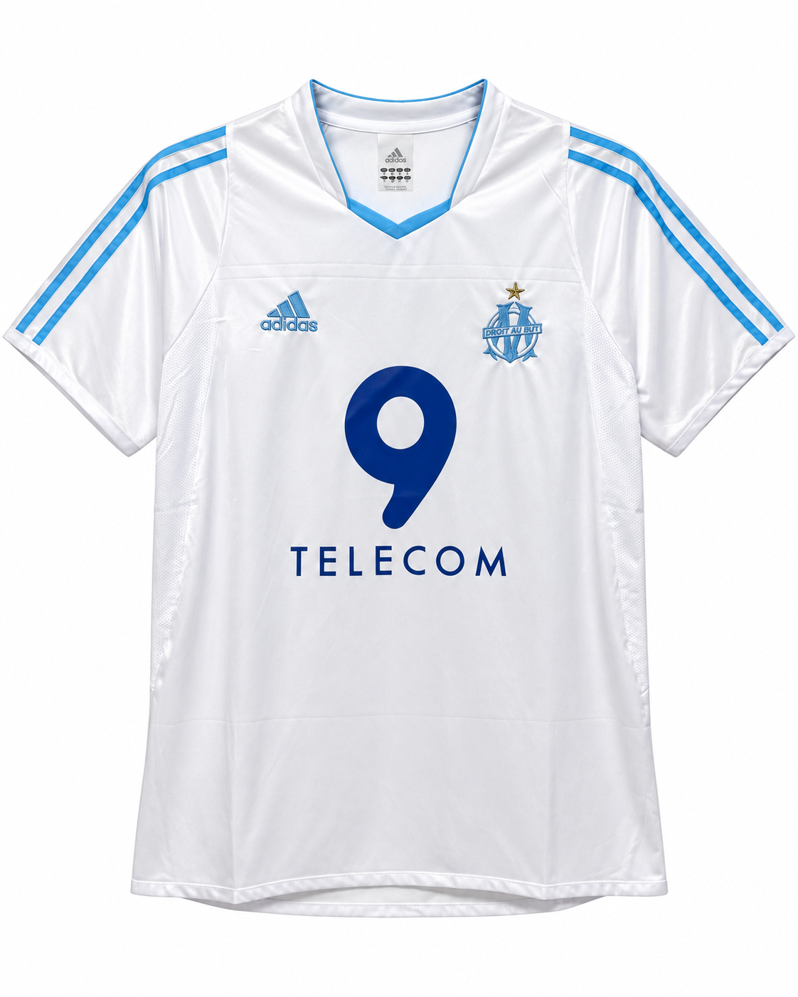 Camiseta Retro Olympique De Marsella 2003/04 - 1ª Equipación