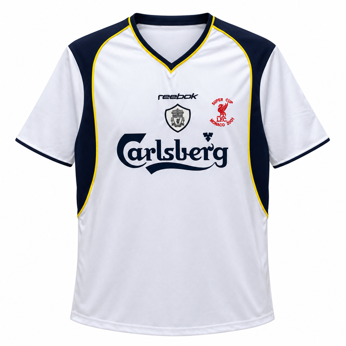Camiseta Retro Liverpool 2001/02 - Edición Supercopa UEFA