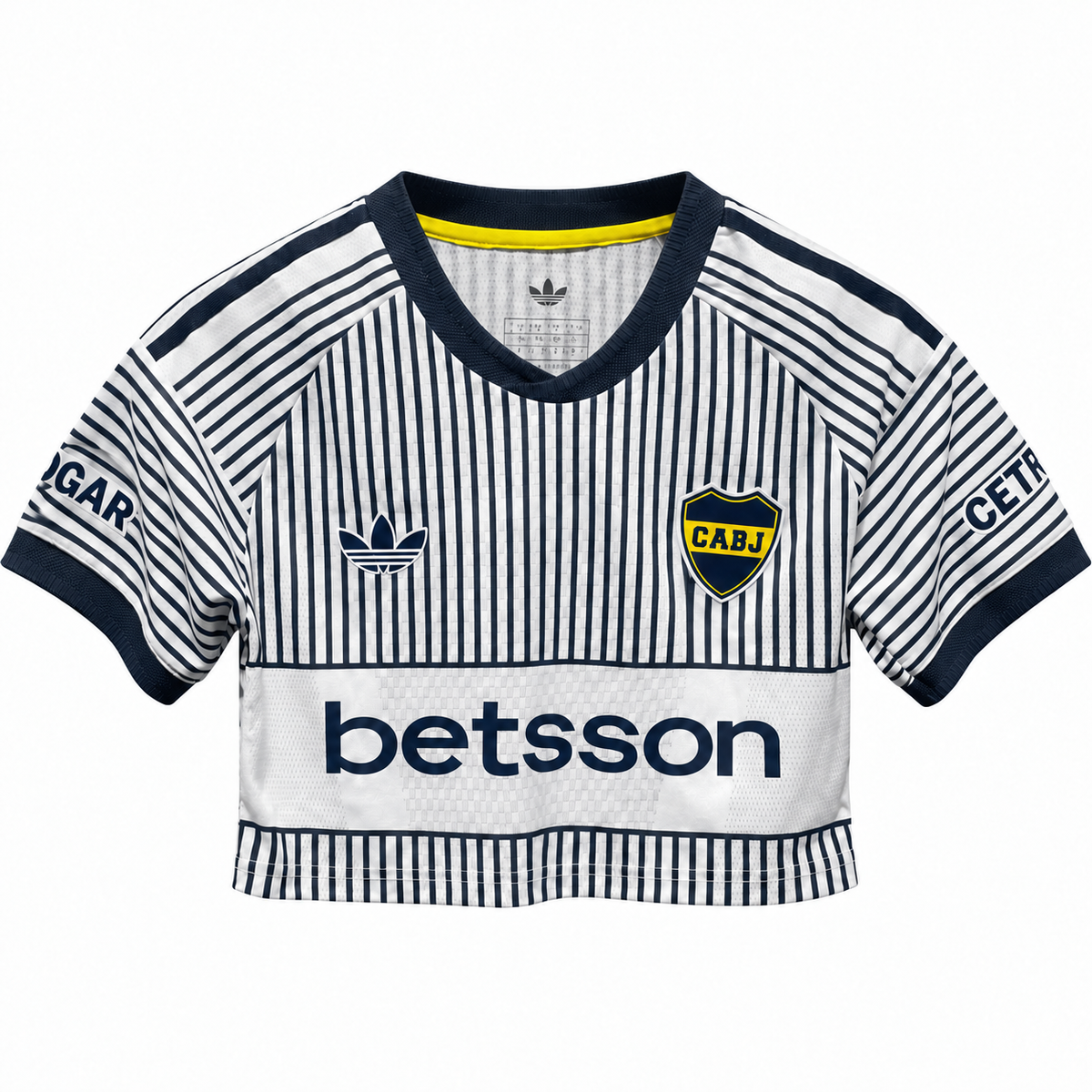 Crop Top Mujer Boca Juniors 2026/27 - 2ª Equipación - Frontal