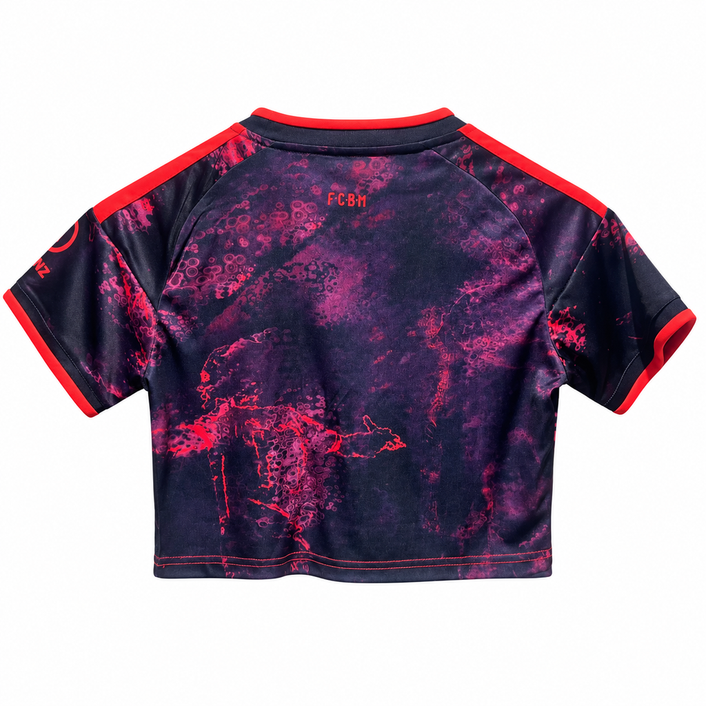 Crop Top Mujer Bayern Múnich 2026/27 - 3ª Equipación - Trasera