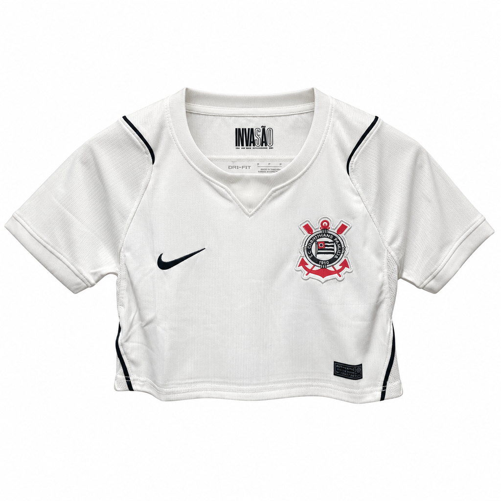 Crop Top Mujer Corinthians 2026/27 - 1ª Equipación - Frontal