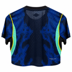 Crop Top Mujer Brasil Mundial 2026 - 2ª Equipación - Trasera