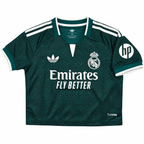 Crop Top Mujer Real Madrid 2026/27 - 2ª Equipación - Frontal