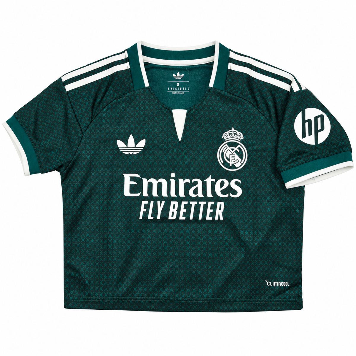 Crop Top Mujer Real Madrid 2026/27 - 2ª Equipación - Frontal