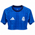 Crop Top Mujer Pre-Partido Real Madrid 2026/27 - Frontal