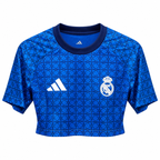 Crop Top Mujer Pre-Partido Real Madrid 2026/27 - Frontal