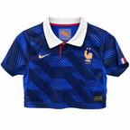 Crop Top Mujer Francia Mundial 2026 - 1ª Equipación - Frontal