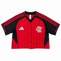 Crop Top Mujer Flamengo - Edición Especial Béisbol - Frontal
