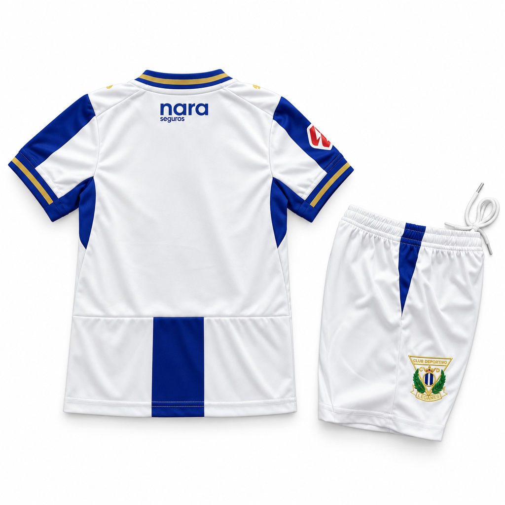 Conjunto Infantil CD Leganés 2026/27 - 1ª Equipación