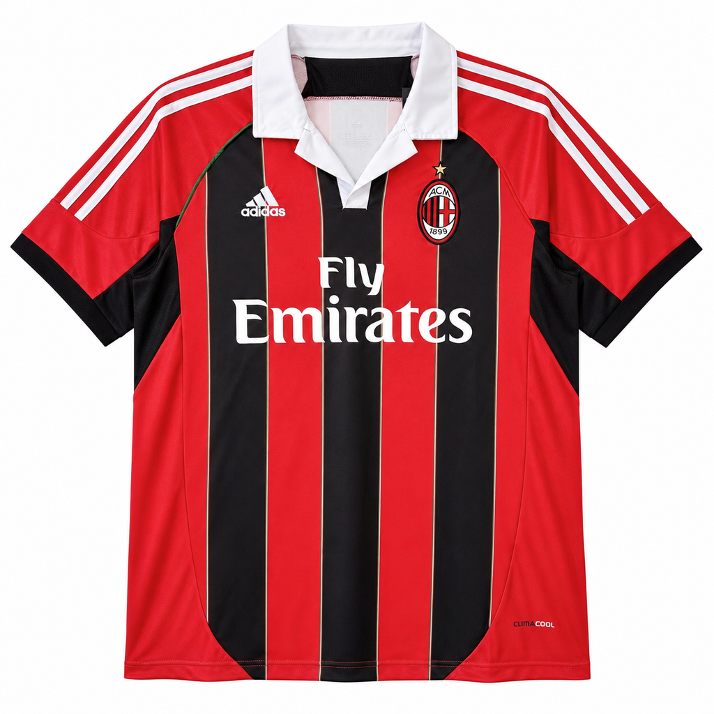 Camiseta Retro Ac Milán 2012/13 - 1ª Equipación