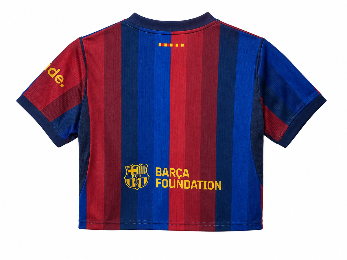 Crop Top Mujer FC Barcelona 2026/27 - 1ª Equipación