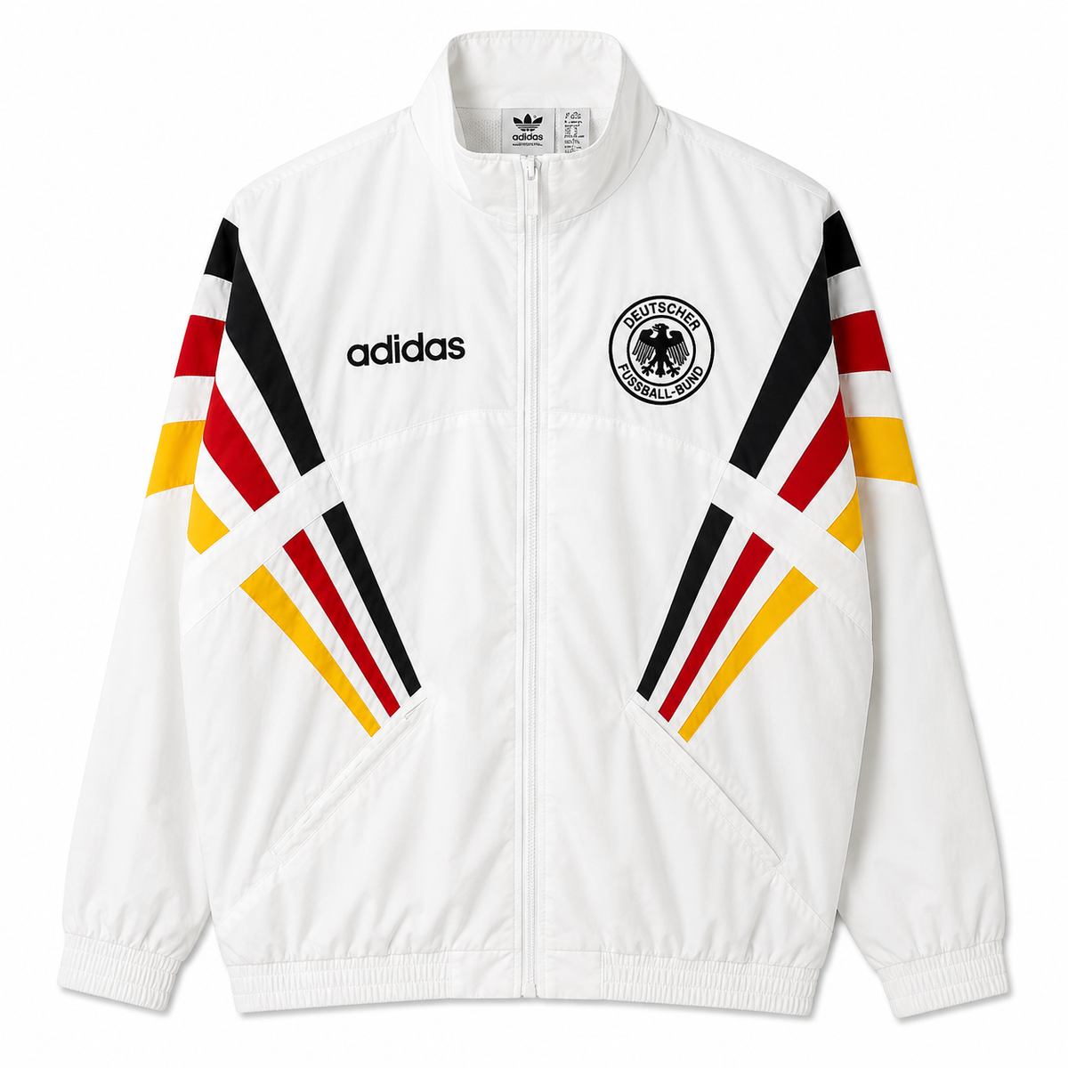 Cortavientos Retro Alemania - Blanco