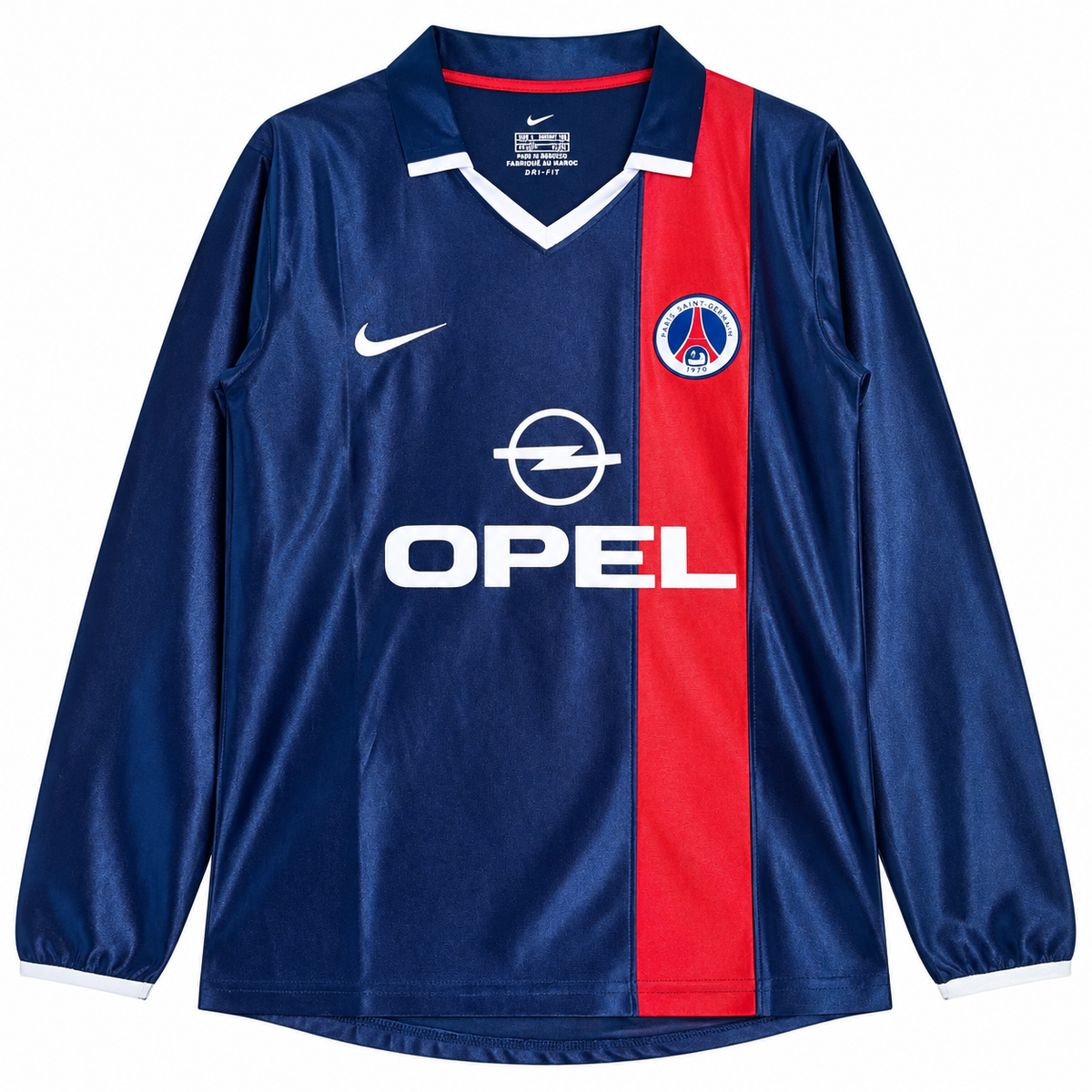 Camiseta Retro Psg 2001/02 - 1ª Equipación Manga Larga