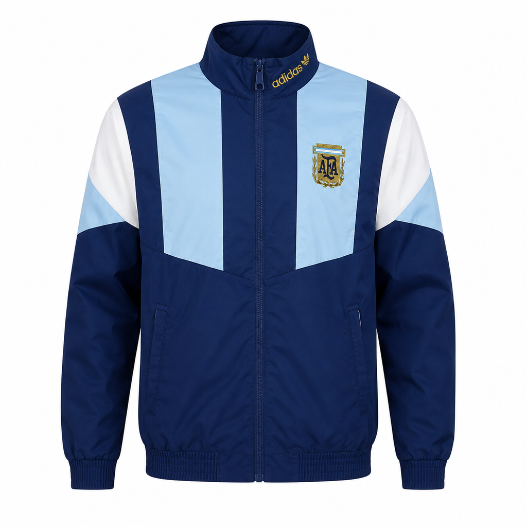 Cortavientos Retro Argentina Mundial 2026