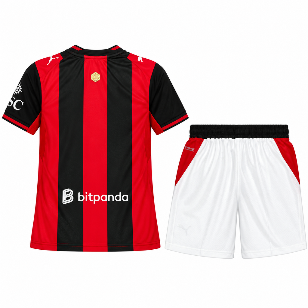 Conjunto Infantil Ac Milán 2026/27 - 1ª Equipación