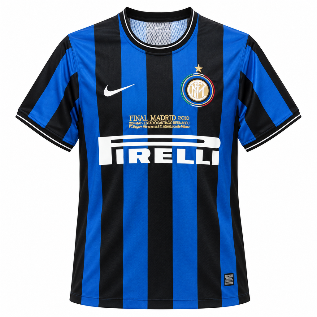 Camiseta Retro Inter Milán 2010 - Edición Final Champions League