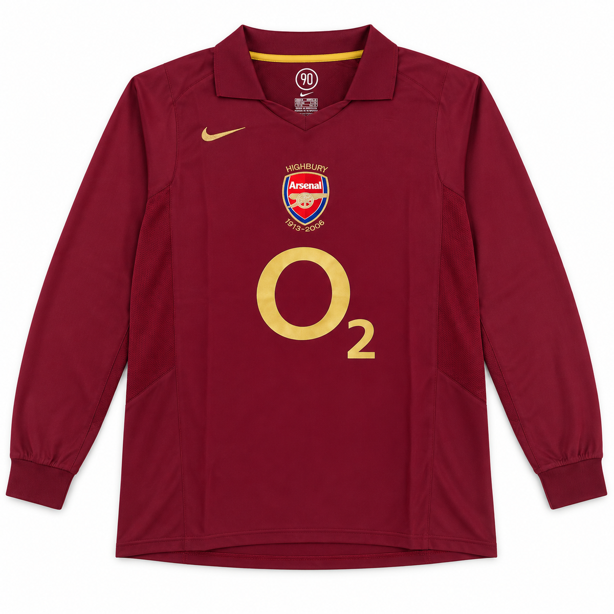 Camiseta Retro Arsenal 2005/06 - 1ª Equipación Manga Larga