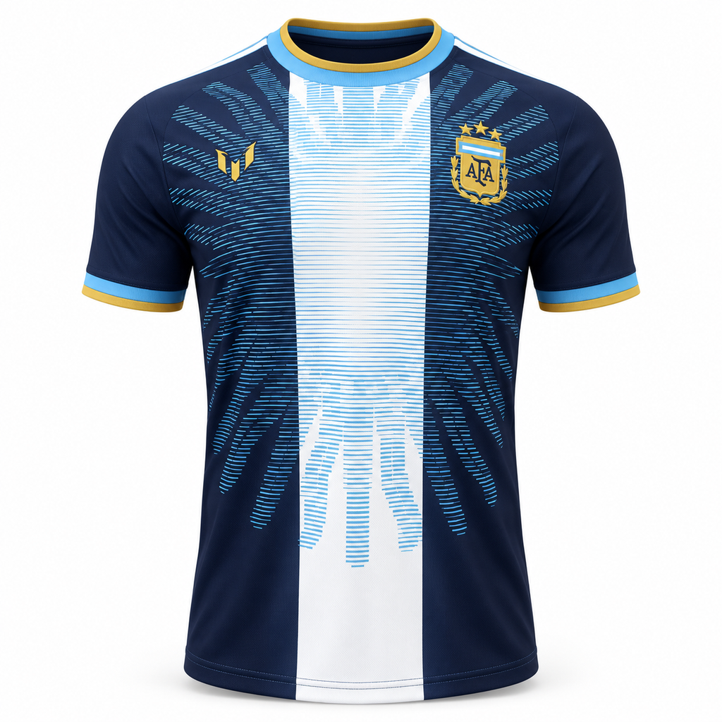 Camiseta Argentina - Edición Especial Despedida Messi (Azul Marino)