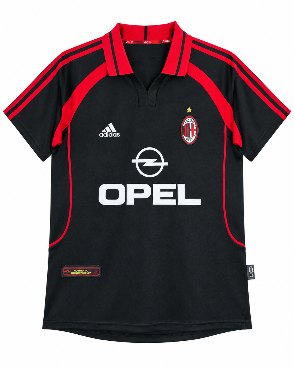 Camiseta Retro Ac Milán 2000/01 - 3ª Equipación