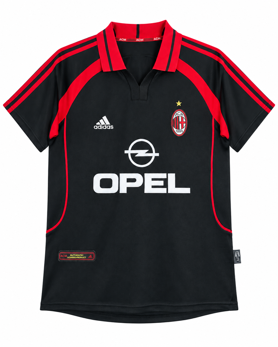 Camiseta Retro Ac Milán 2000/01 - 3ª Equipación