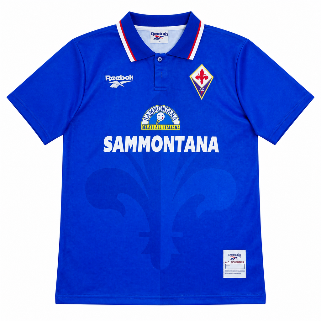 Camiseta Retro Afc Fiorentina 1996/97 - 1ª Equipación