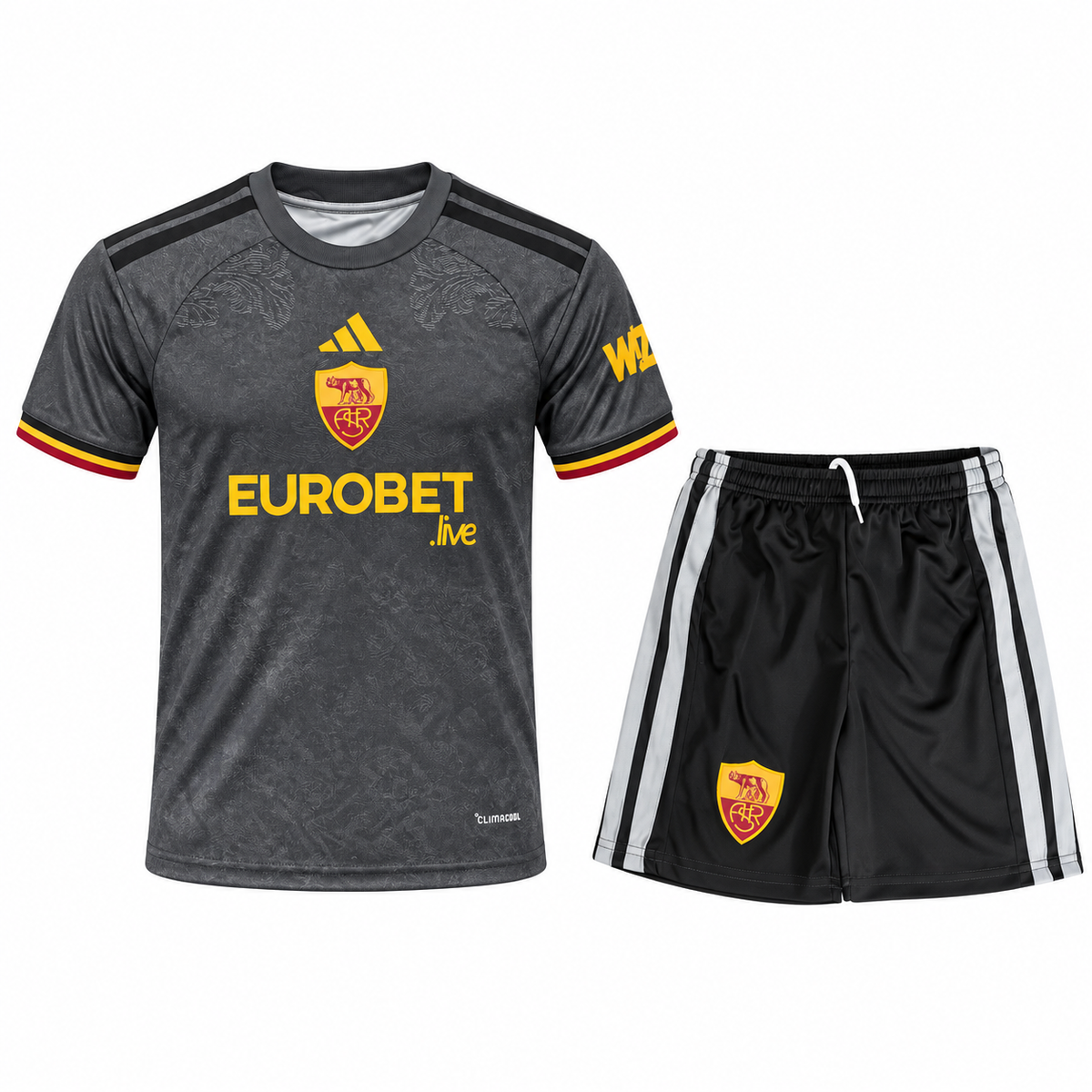 Conjunto Infantil AS Roma 2026/27 - 3ª Equipación