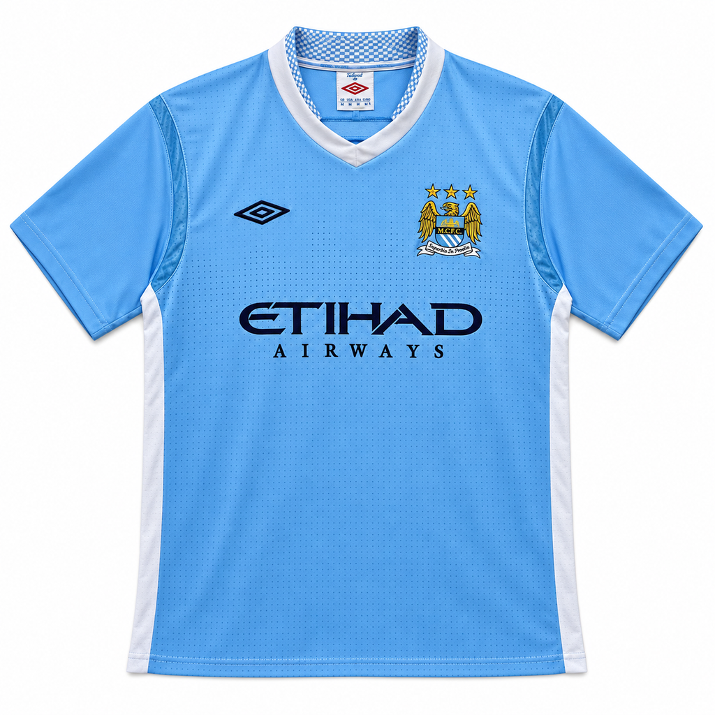 Camiseta Retro Manchester City 2011/12 - 1ª Equipación