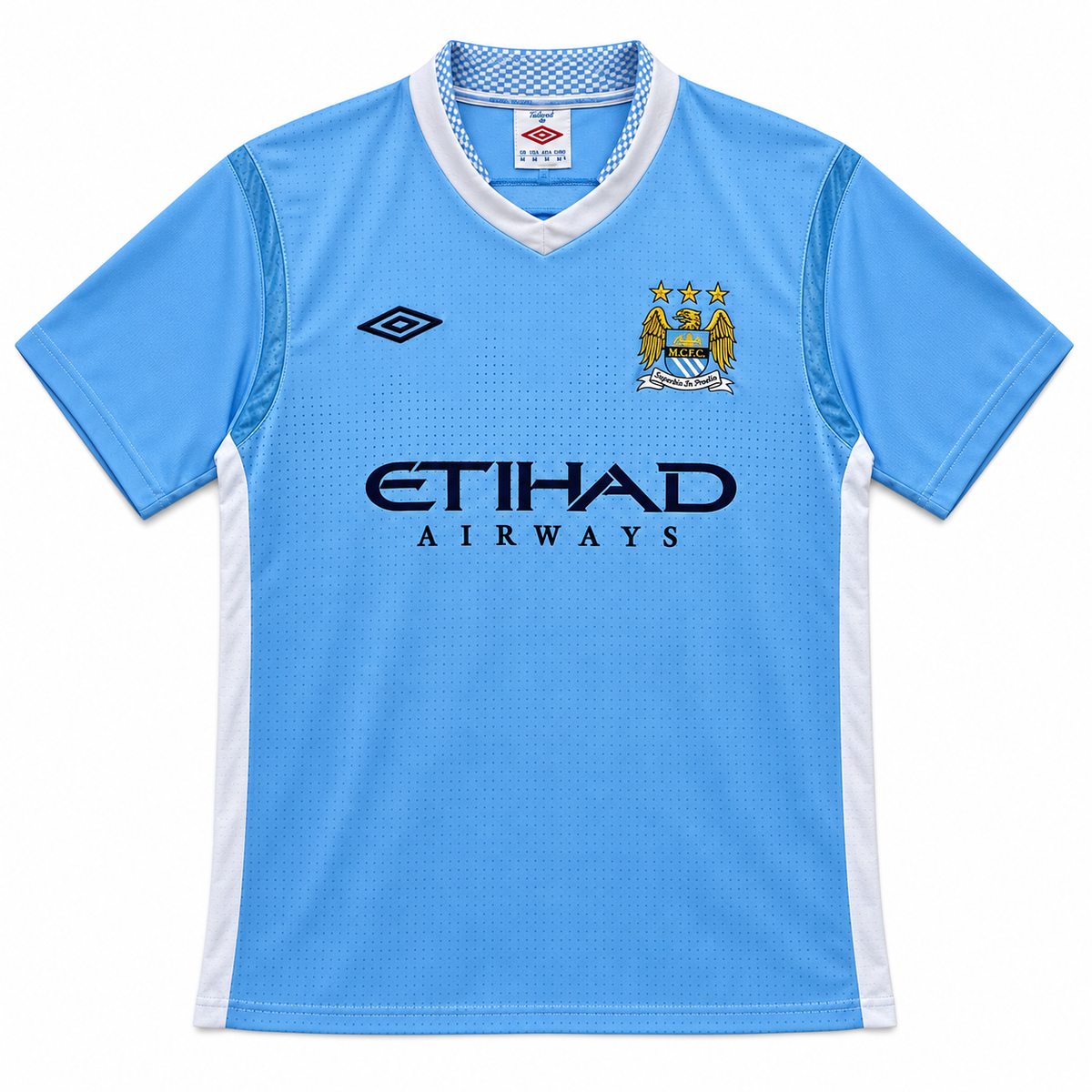 Camiseta Retro Manchester City 2011/12 - 1ª Equipación