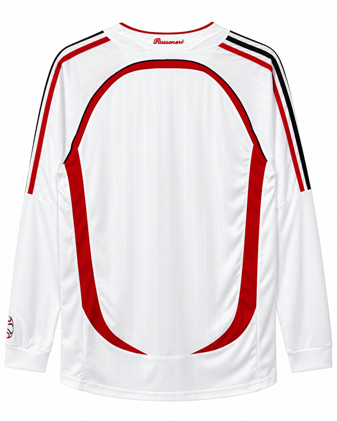 Camiseta Retro Ac Milán 2006/07 - 2ª Equipación Manga Larga