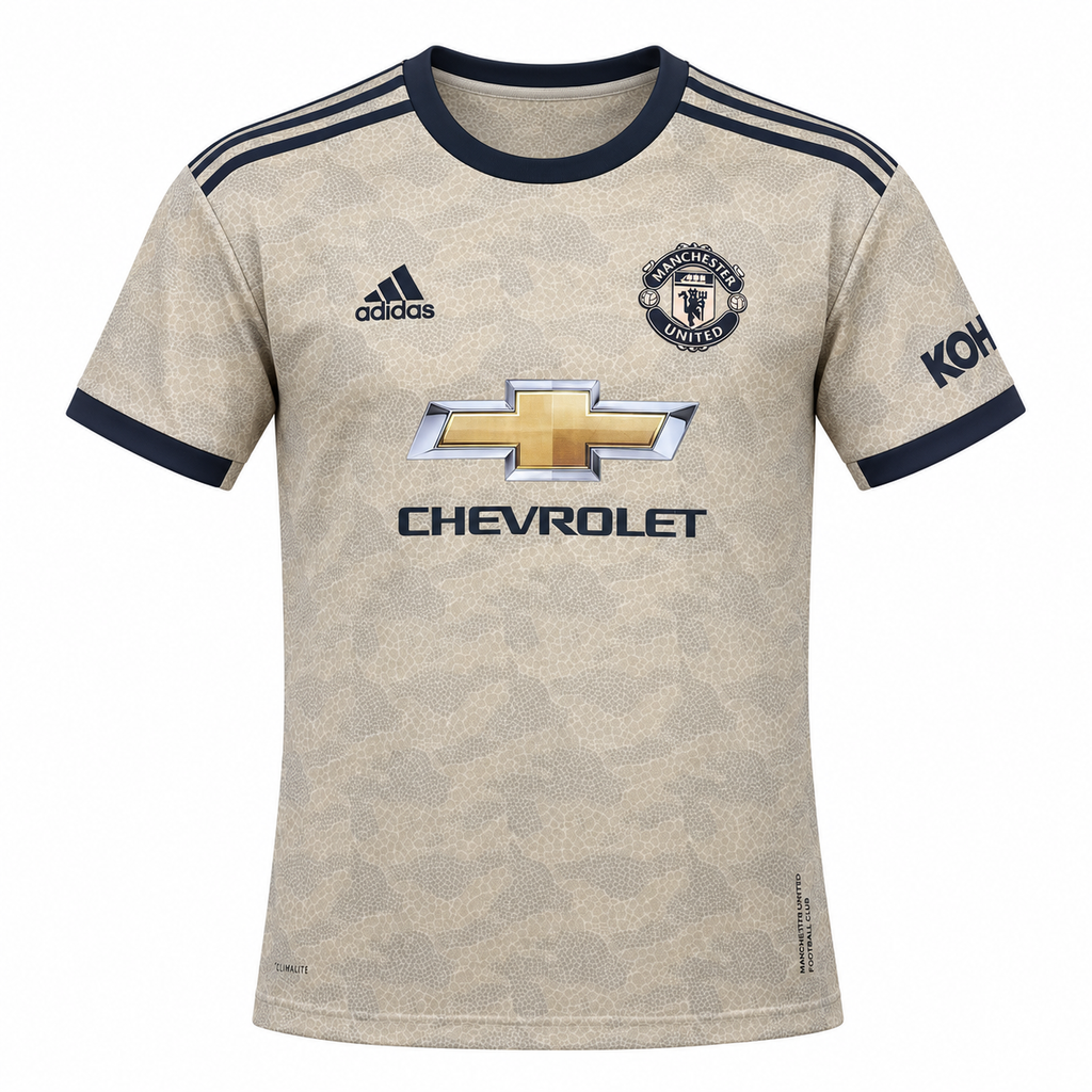 Camiseta Retro Manchester United 2019/20 - 2ª Equipación