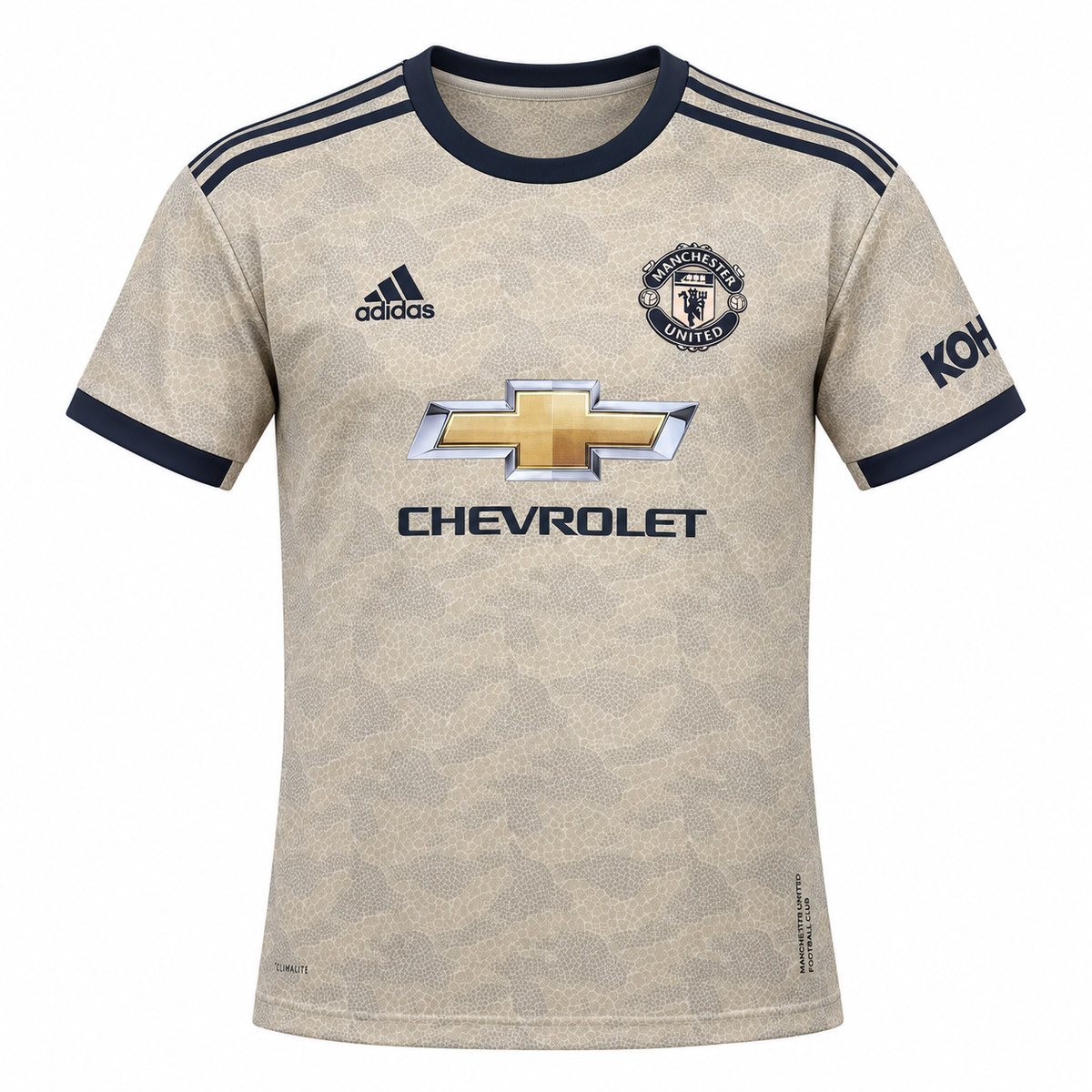 Camiseta Retro Manchester United 2019/20 - 2ª Equipación