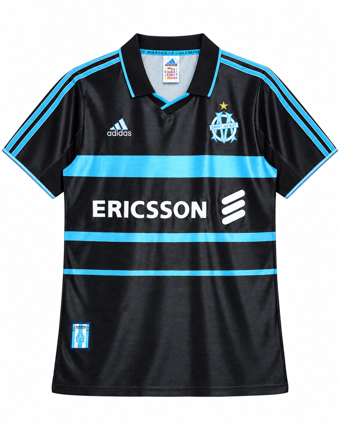 Camiseta Retro Olympique De Marsella 1999/00 - 3ª Equipación