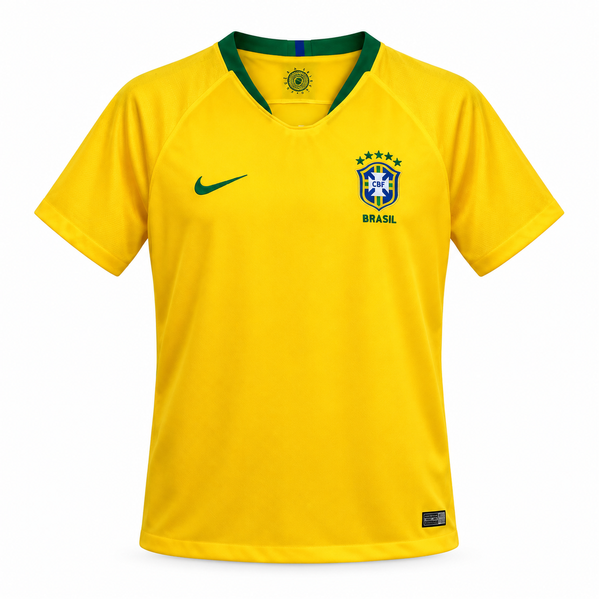 Camiseta Retro Brasil 2018 - 1ª Equipación