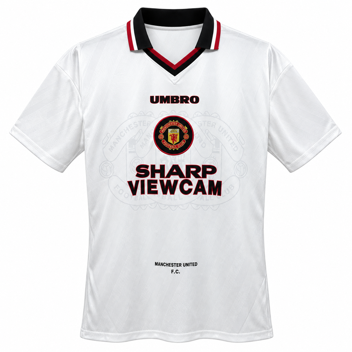 Camiseta Retro Manchester United 1996/97 - 2ª Equipación