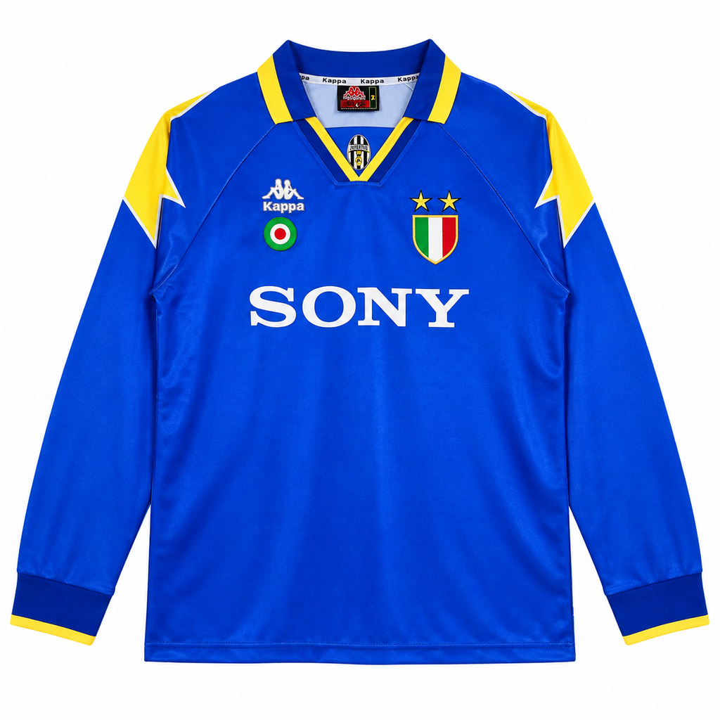 Camiseta Retro Juventus 1996/97 - 2ª Equipación Manga Larga