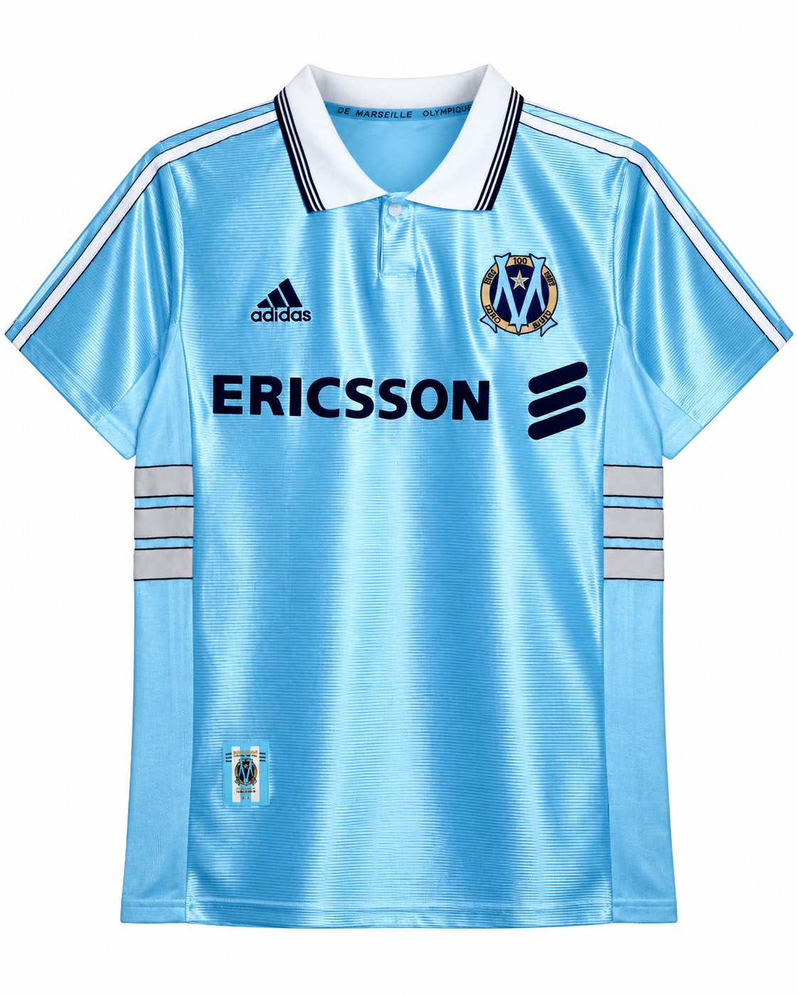 Camiseta Retro Olympique De Marsella 1998/99 - 2ª Equipación