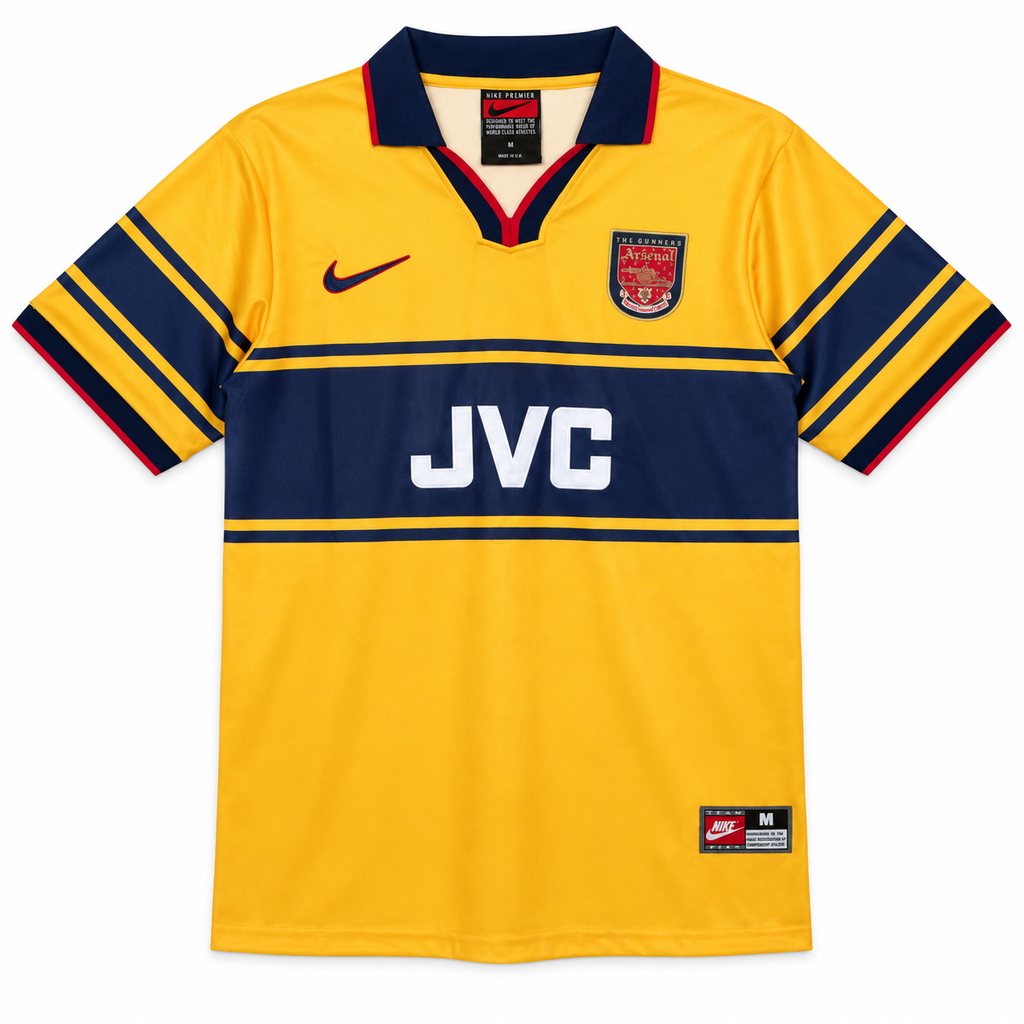 Camiseta Retro Arsenal 1998/99 - 2ª Equipación